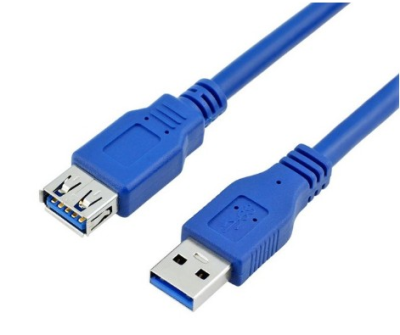 Ulink Cable USB 3.0 Azul Macho a Hembra 0150128 1,8 Mts.