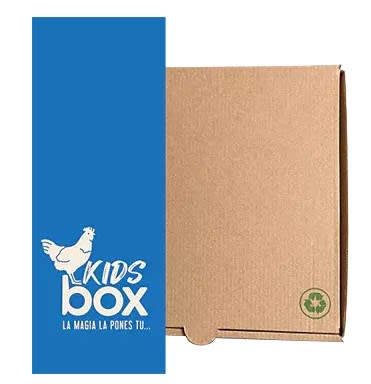 KidsBox Pack Gallina (8 Figuras en MDF Fauna Chilena) Juega, Pinta y Aprende!!!