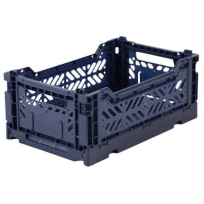 Ay-Kasa Caja Organizadora Plegable Minibox Color Navy