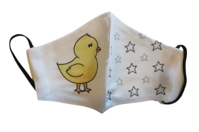 Mascarilla Infantil Pollito