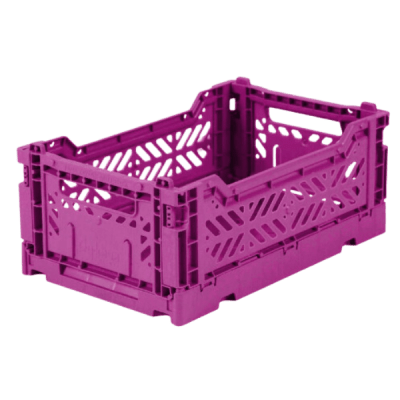 Ay-Kasa Caja Organizadora Plegable Minibox Color Purple1