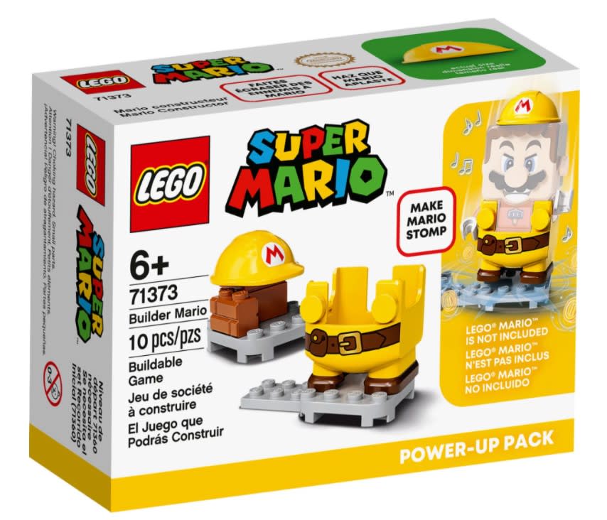 Lego Super Mario Pack Potenciador Builder Mario 10 Piezas 71373 | Papermill