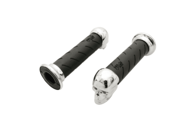 PUÑOS PROGRIP 862 SKULL CHROME