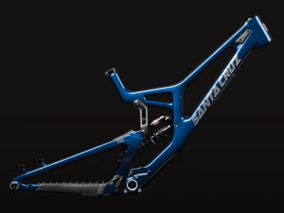 Santa Cruz Bicicleta de dh V10 CC Mullet Kit X01 Azul Líquido 2027 New Fox 40