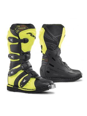 BOTAS FORMA COUGAR  NEGRO AMARILLO FLUOR