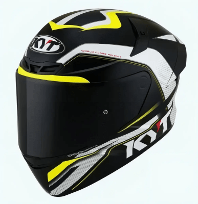 CASCO KYT TT COURSE GRAND PRIX  BLK YELL