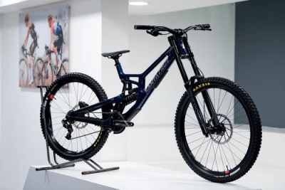 Santa CruzmBicicleta de DH V10 CC Mullet Kit S Gloss Liquid Blue 2027 New Boxxer