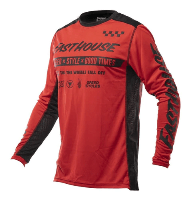 POLERA FASTHOUSE GRINDHOUSE DOMINGO RED TALLA M