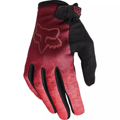 GUANTES FOX RANGER MUJER LUNAR ROJO