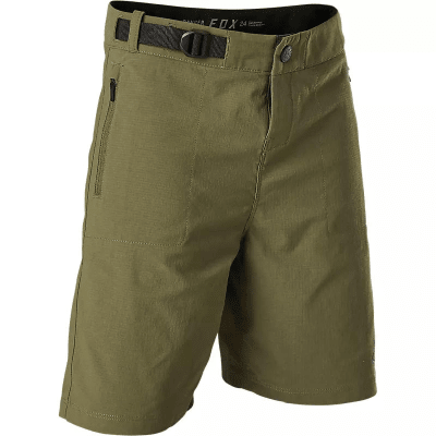 SHORT FOX RANGER NIÑO W/LINER VERDE MILITAR