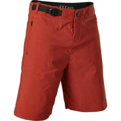 SHORT FOX RANGER NIÑO W/LINER ROJO