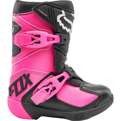BOTAS FOX COMP K NEGRO/ROSADO