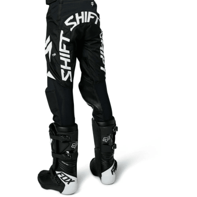PANTALON SHIFT YOUTH WHITE3 LABEL ROKR NEGRO/BLANCO