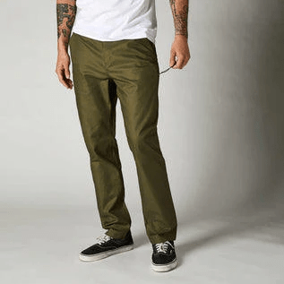 PANTALON FOX ESSEX STRECH VERDE