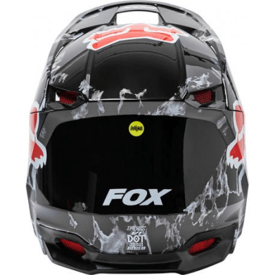 CASCO FOX V1 KARRERA NEGRO
