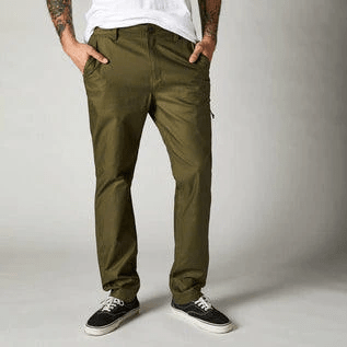 PANTALON FOX ESSEX STRECH VERDE