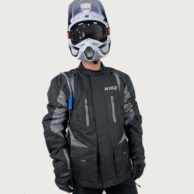 CHAQUETA KMZ CAMELLO NEGRO