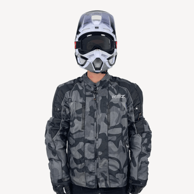 CHAQUETA KMZ CAMO NEGRO
