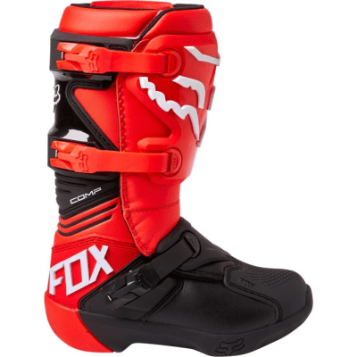BOTAS FOX COMP NIÑO BUCKLE ROJO FLUOR ROJO