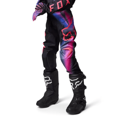 PANTALON FOX NIÑA 180 TOSYK NEGRO ROSADO
