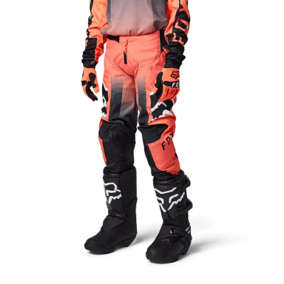 PANTALON FOX NIÑO 180 LEED NARANJO FLUOR