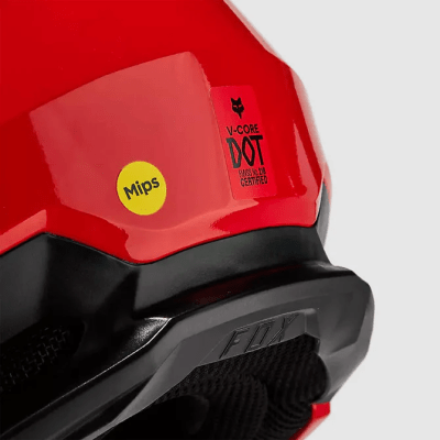 CASCO FOX V CORE ROJO