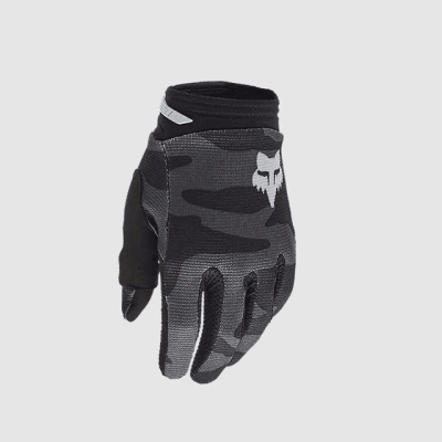 GUANTES FOX 180 NIÑO BLK CAM