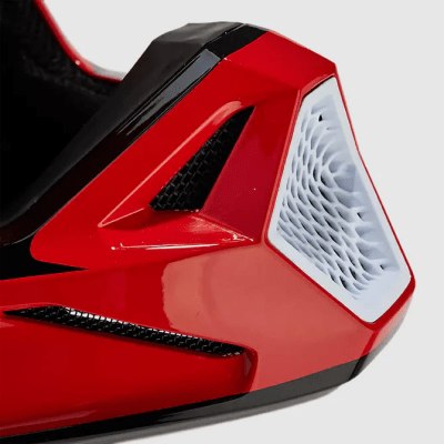 CASCO FOX V1 BALLAST HELMET FLO RED