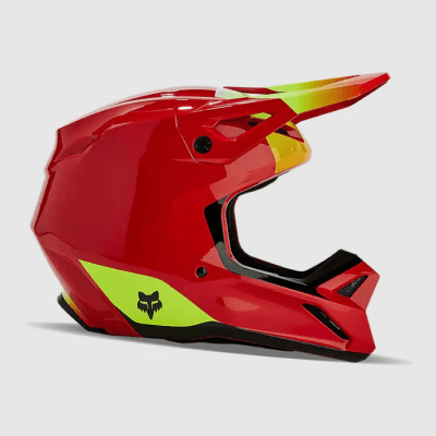 CASCO FOX V1 BALLAST HELMET FLO RED