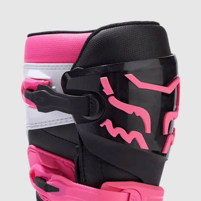 BOTAS FOX COMP MUJER NEGRO ROSA
