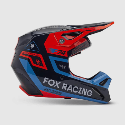CASCO FOX V1 RACE SPEC AZUL