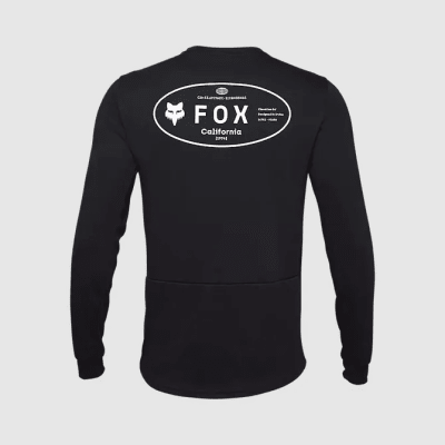POLERA FOX RANGER DR MD LS NEGRO