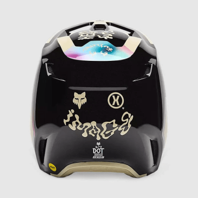 CASCO FOX V1 HELLO FUTURE HELMET BLK