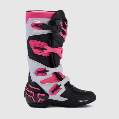 BOTAS FOX COMP MUJER NEGRO ROSA