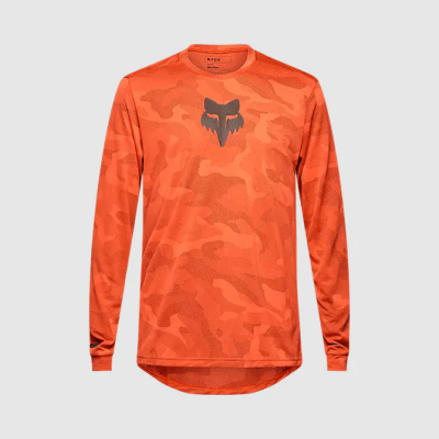 POLERA FOX RANGER TRU DRI LS BLD/ORG
