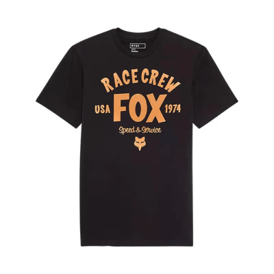 POLERA FOX SLOGAN PREMIUM NEGRO