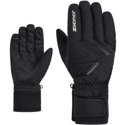 GUANTES ZIENER GATIS ASBLACK