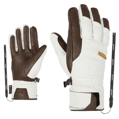 GUANTES ZIENER KAMARY GTX AW WHITR FOG