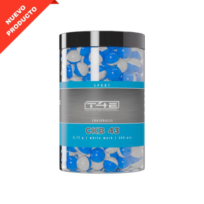 T4E Sport CKB 43 Chalkballs .43 White Mark 0,73 g 500 pcs, #2.4775