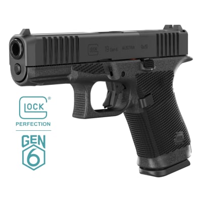 Pistola cal 9 mm Glock mod 19 Optic Ready, Gen6