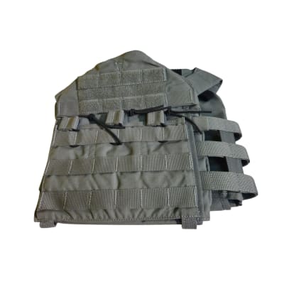 GTG Chaleco GPC Kangaroo + Skeleton Wolf Grey Talla M