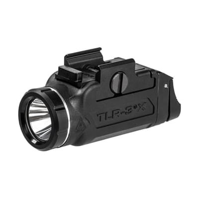 Linterna TLR-3X USB para riel picatinny, color negra, incluye bateria recargable SL-B9 #59101