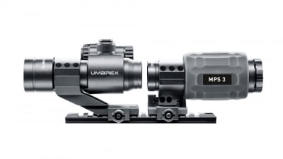 Mira Red Dot Umarex MPS3 con Magnificador 3x – 4 MOA – Montaje Picatinny (2.1033)