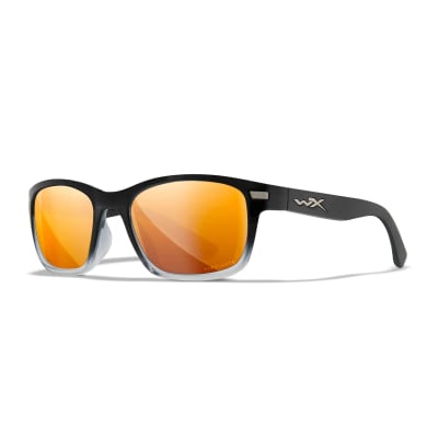 Lente Wiley X HELIX AC6HLX04 POLARIZADO mica bronce espejado marco negro fade