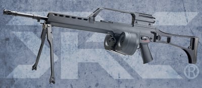Replica SRC SR36 MG CON MAGAZINE 2500 RONDAS 0635II Replica SRC SR36 MG CON MAGAZINE 2500 RONDAS 0635II