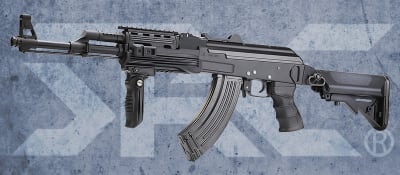 Réplica SRC SR-TAC ( GUARDAMANO FIBRA DE NYLON + GRIP) FULL METAL GEN II 0610TMII1