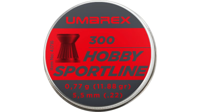 Postón cal 5,5 mm Umarex Hobby Sportline pellets 0,77 g 300 pcs #4.1716
