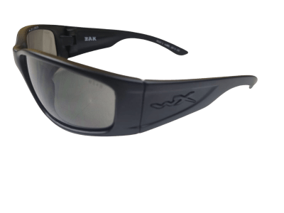 Wiley X ZAK 08 mica gris marco negro1