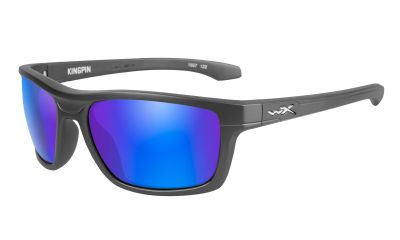 Lentes antimpacto KINGPIN POLARIZADO mica azul marco grafito Lentes antimpacto KINGPIN POLARIZADO mica azul marco grafito