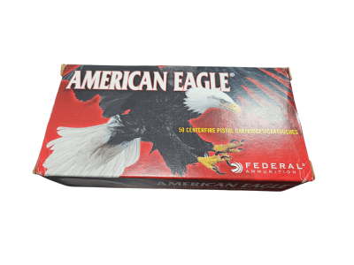 BALA cal .45ACP marca American Eagle, 230 gr, caja 50 unidades